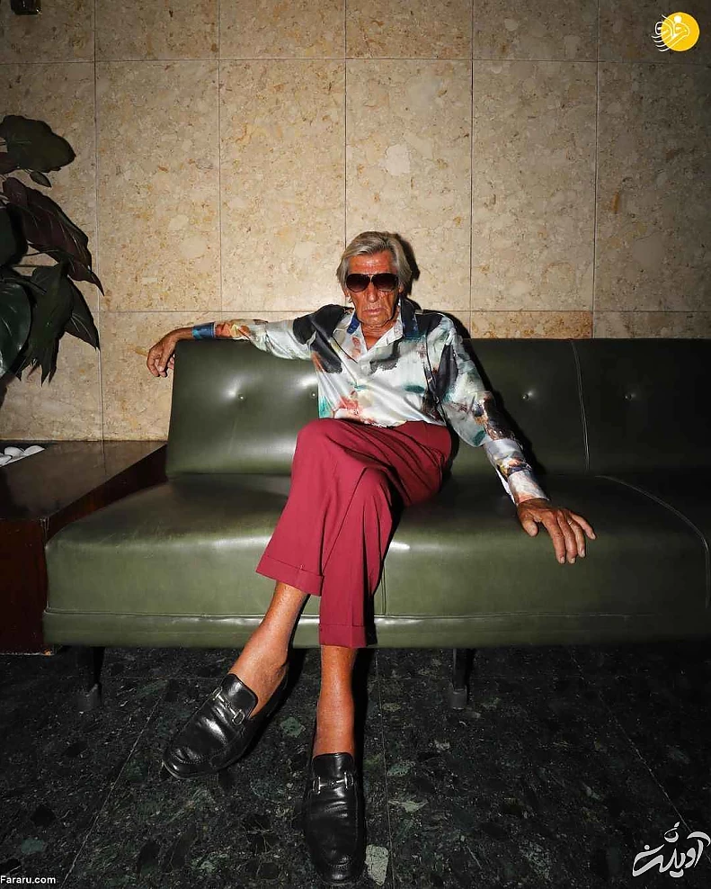 تصاویر - پدربزرگ 90 ساله مدل شد؛ پادشاه اسپانیا!